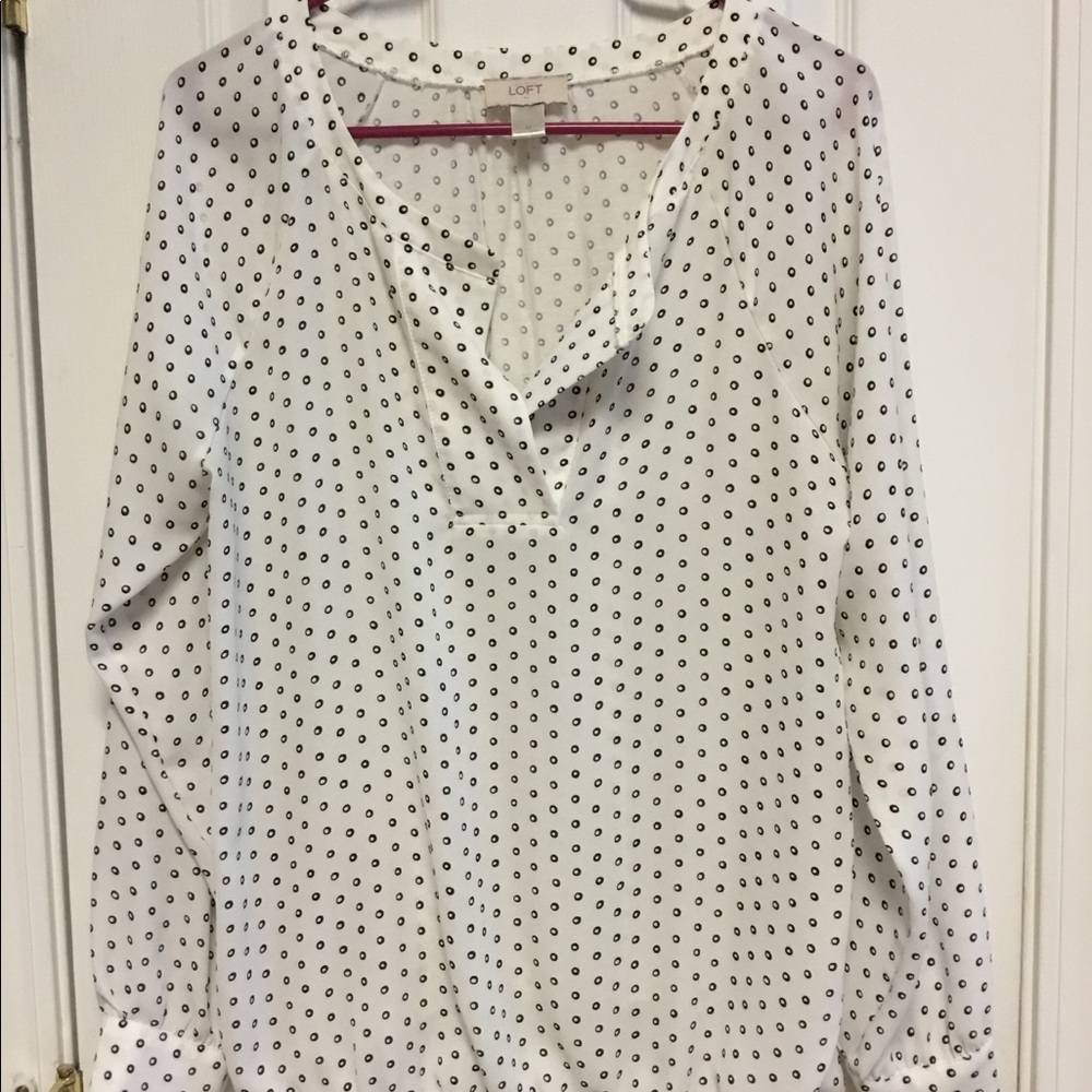 Loft long sleeve top